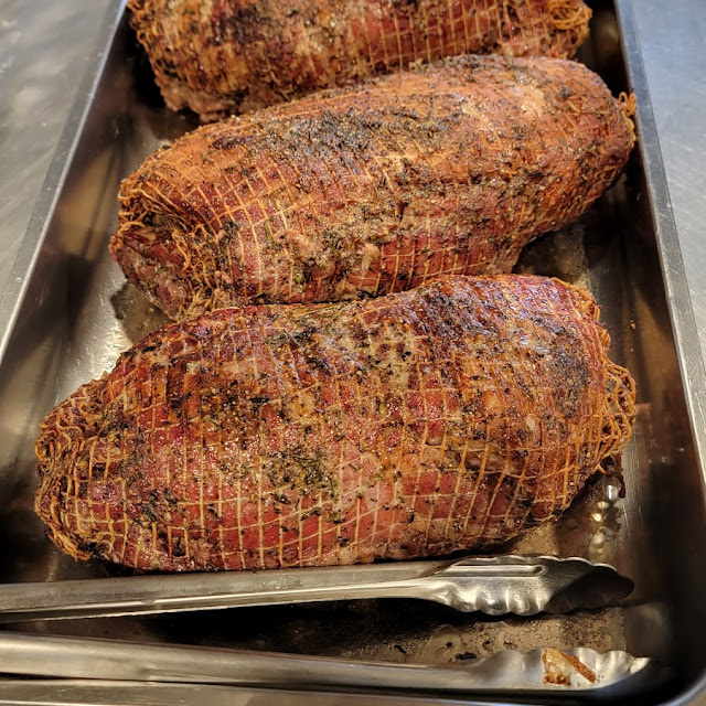 Slow Roasted Garlic and Herb Porcetta