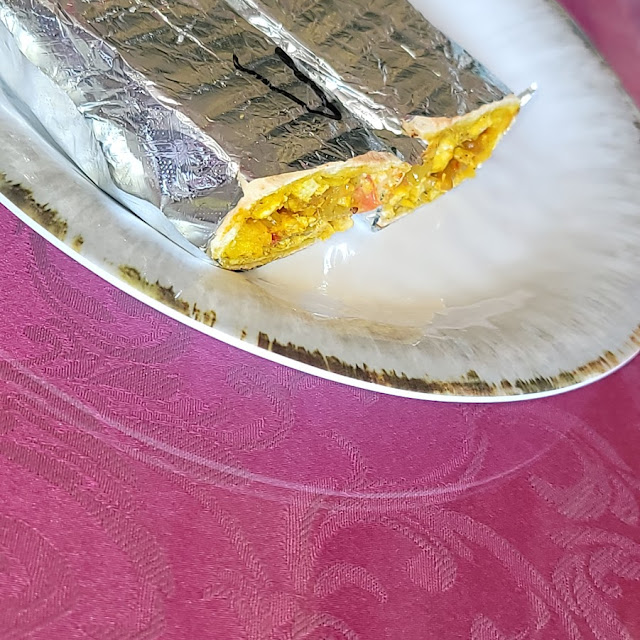 Garlic Chicken Sandwich Wrap