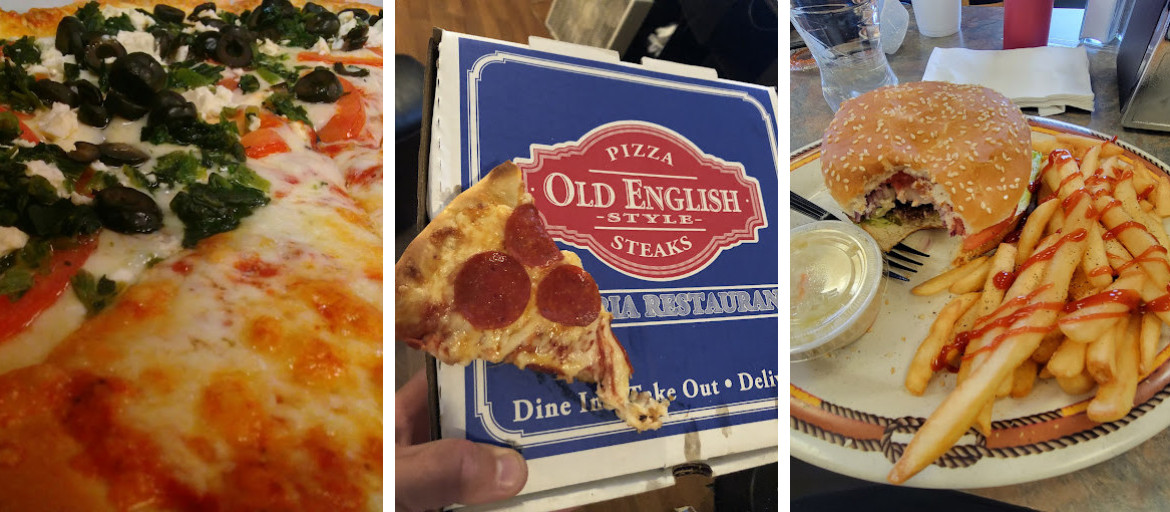 Old English Pizza