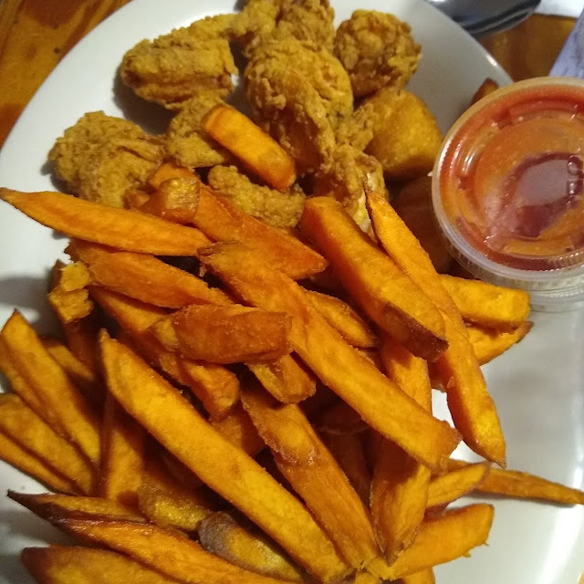 5 Fried Shrimp with Fries