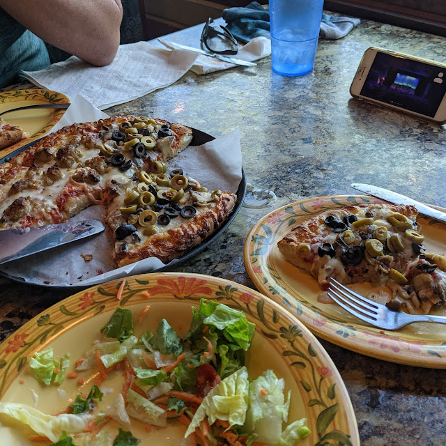 Pizza and Salads