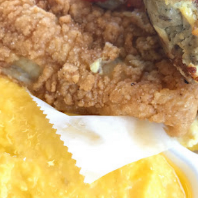 Cheese Grits Egg Patties