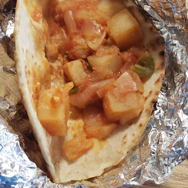 Papa Ranchera Taco