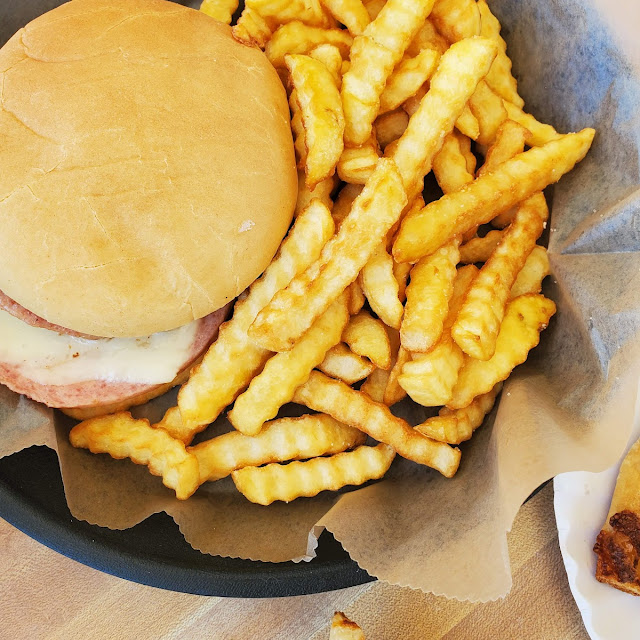 Burger with Pork Roll