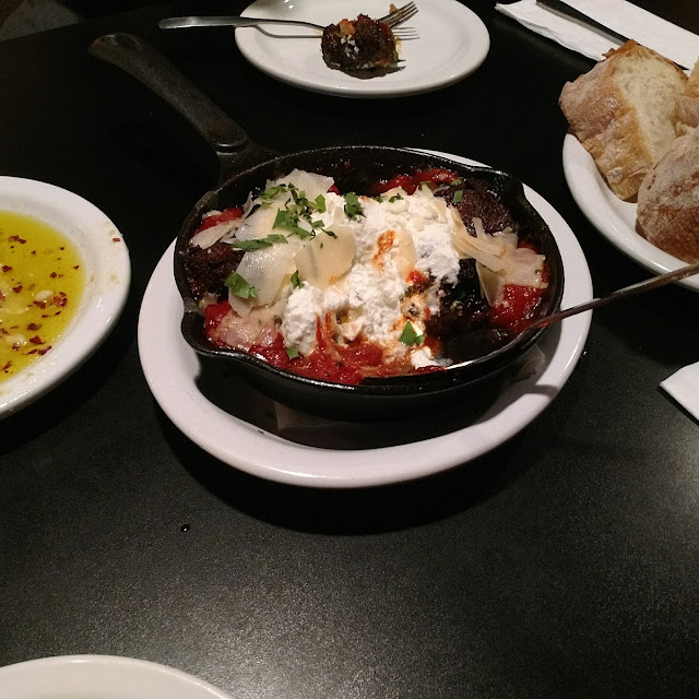 Meatballs Parmigiana