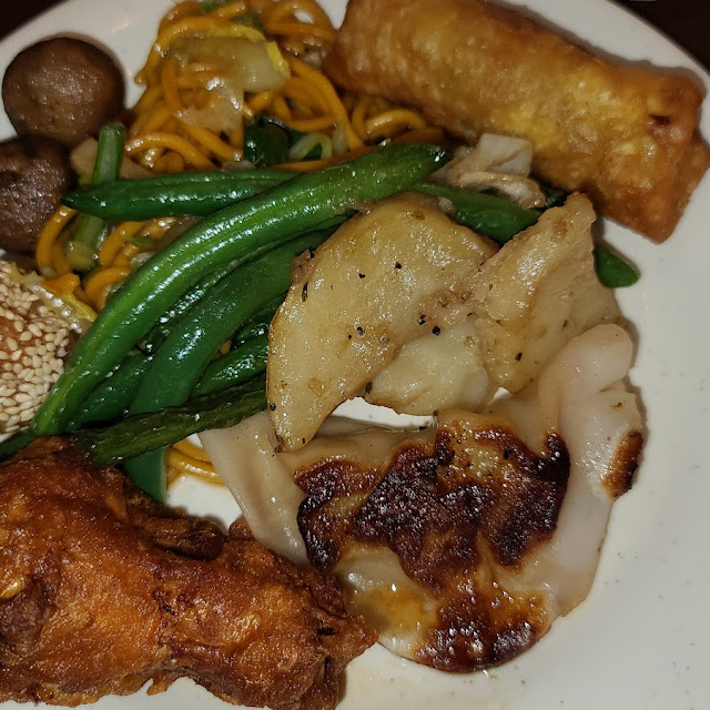 Fried Rice Lo Mein Beef Teriyaki and Orange Chicken