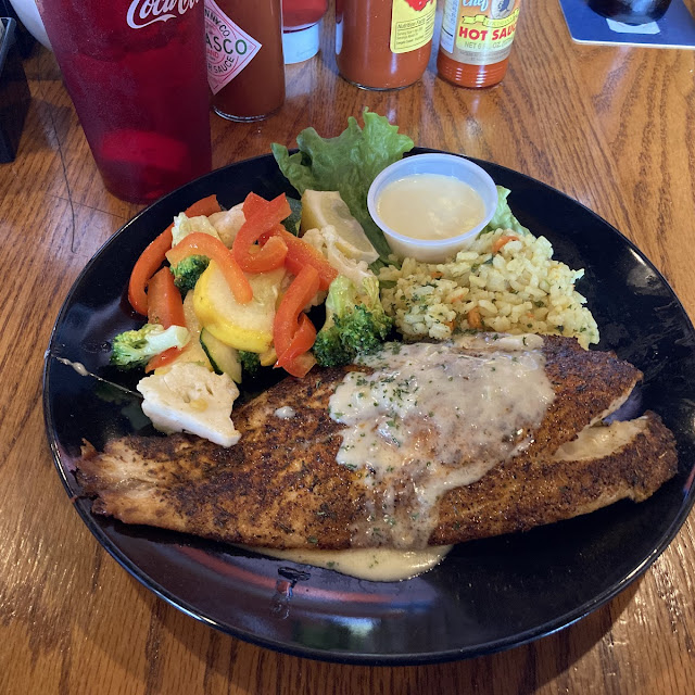 Blackened Red Snapper