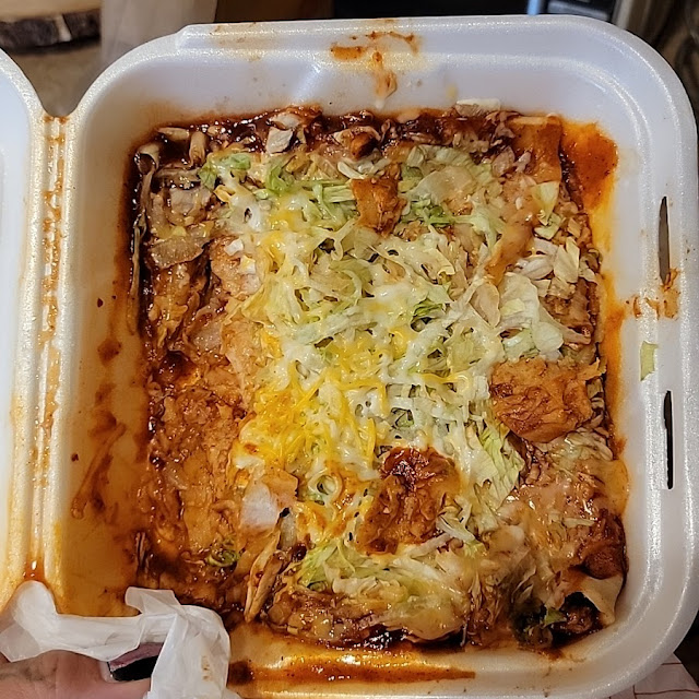 Cheese Enchilada Plate