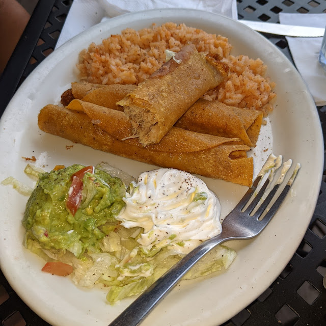 Chimichanga Rice and Beans