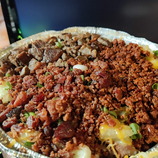Carne Asada Bacon Chorizo Baked Potato