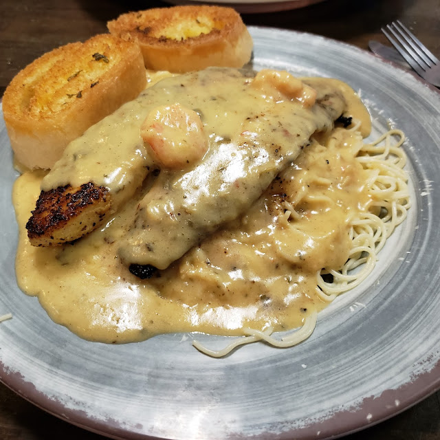 Delacroix Shrimp Pasta