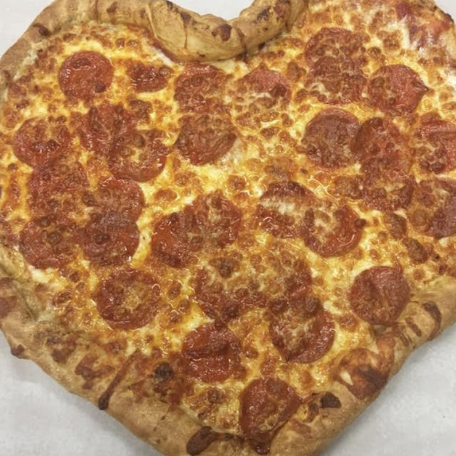 Heart Shape Pizza
