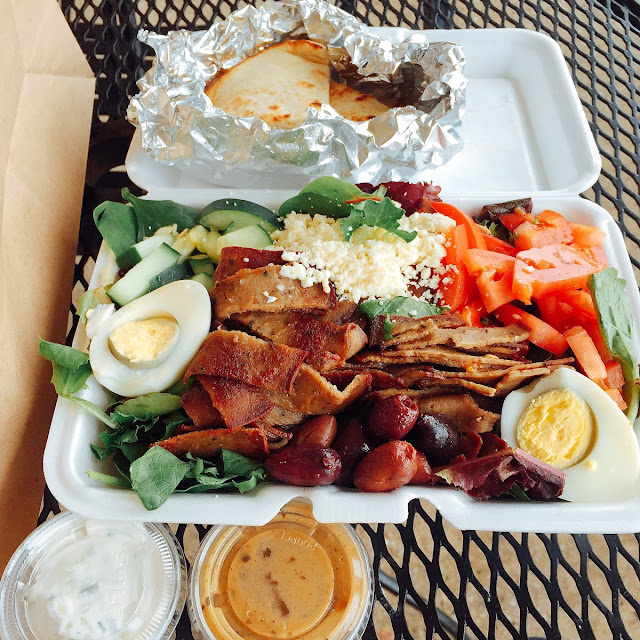 Greek Salad w Gyro Meat