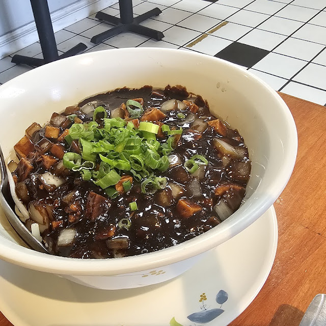 Noodles with Black Bean Sauce