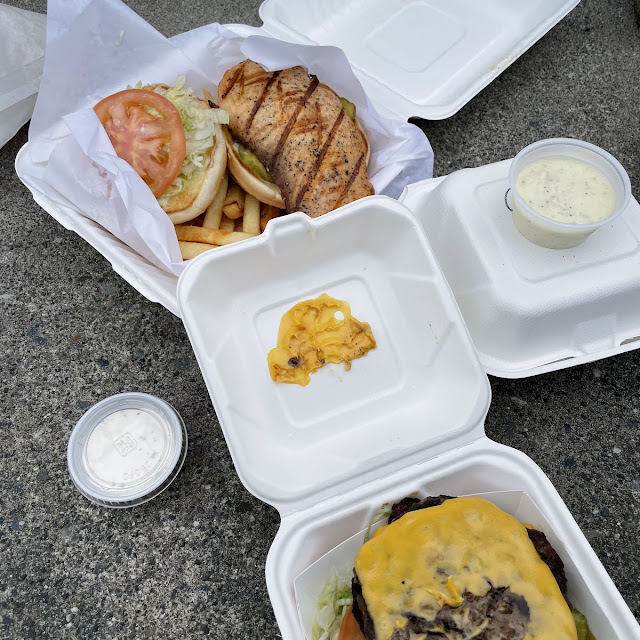 Grilled Salmon Burger