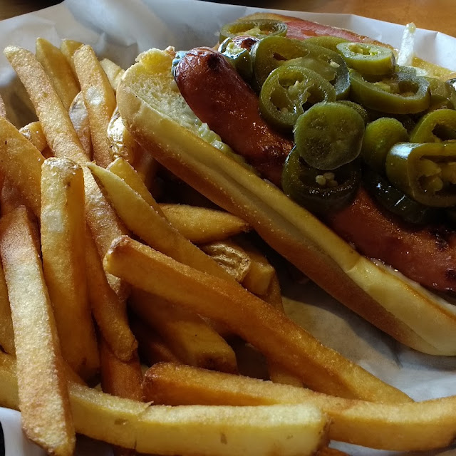 Hot Dog with Fries