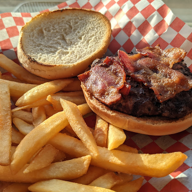 Hamburger and Fries