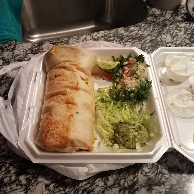 Spicy Pork Burrito