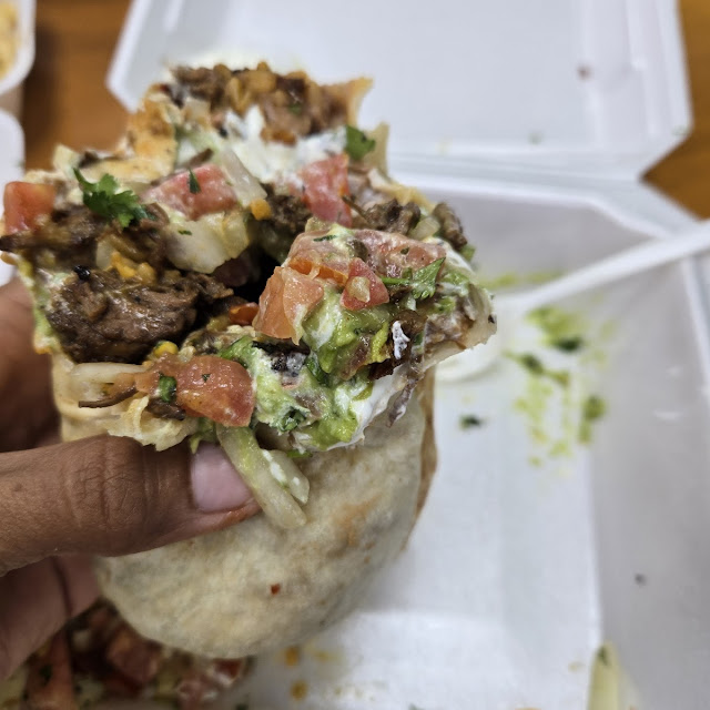 Fajita Steak Burrito
