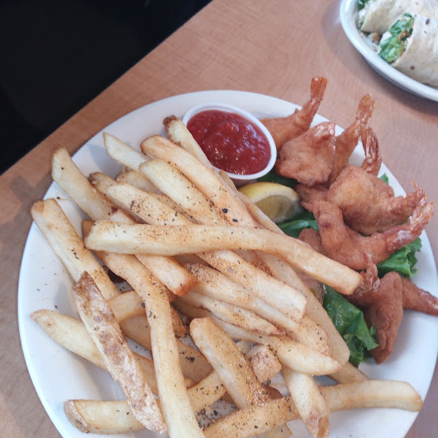 French Fries and Shrimps Special Order Made