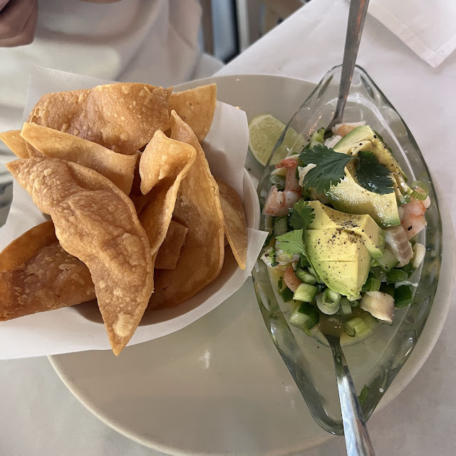 Fish & Shrimp Ceviche with Avocado & Housemade Tostaditos