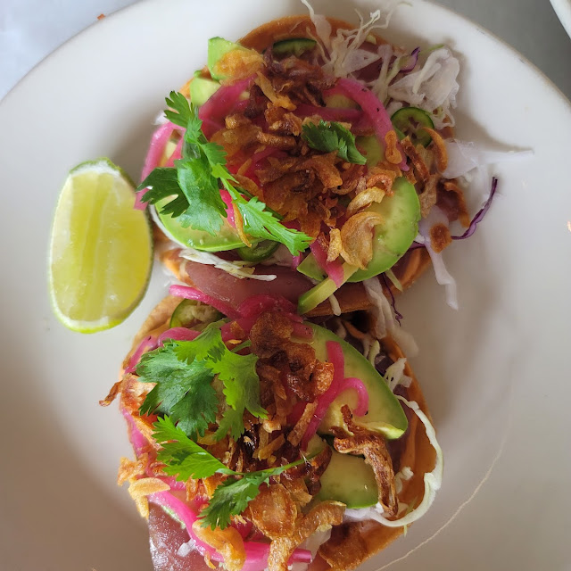 Ahi Tuna Tostadas