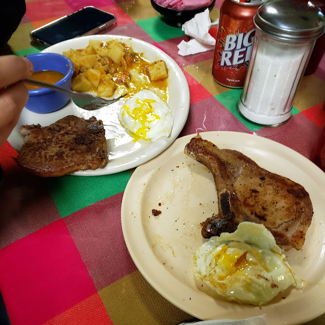Pork Chop & Egg