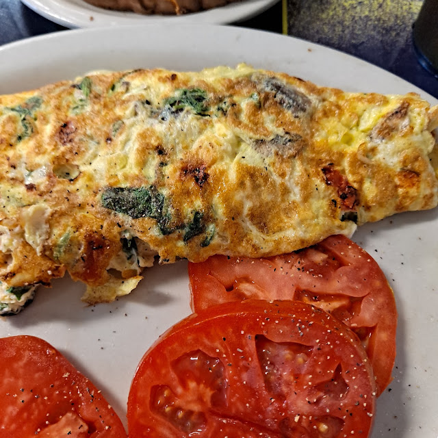A Veggie Omelette