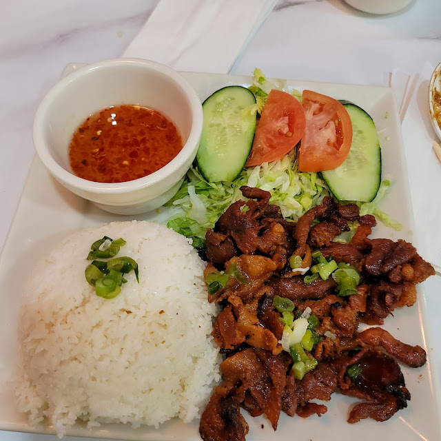 Shaking Beef on Rice - Cơm Bò Lúc Lắc
