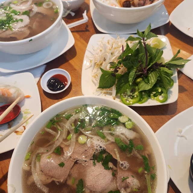 Beef with Rice Noodle Soup