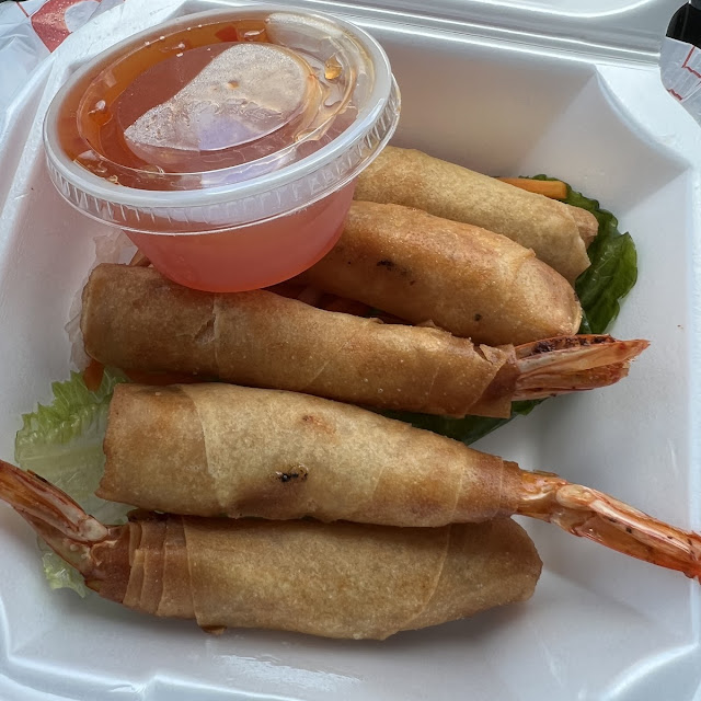 Egg Roll Grill Shrimp