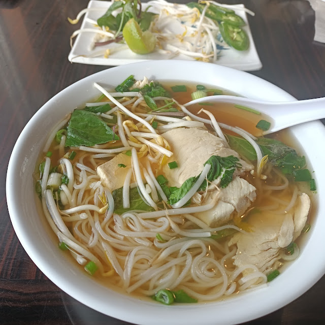 Beef Pho with Meatballs