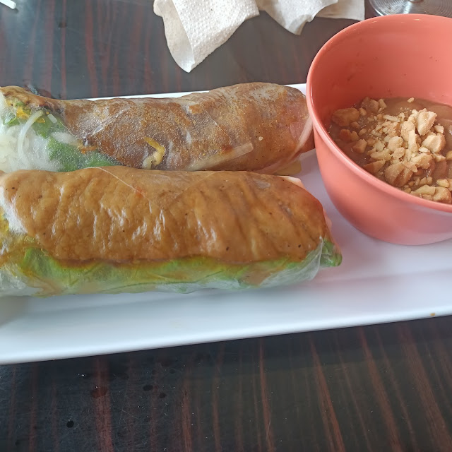 Pork and Shrimp Spring Roll