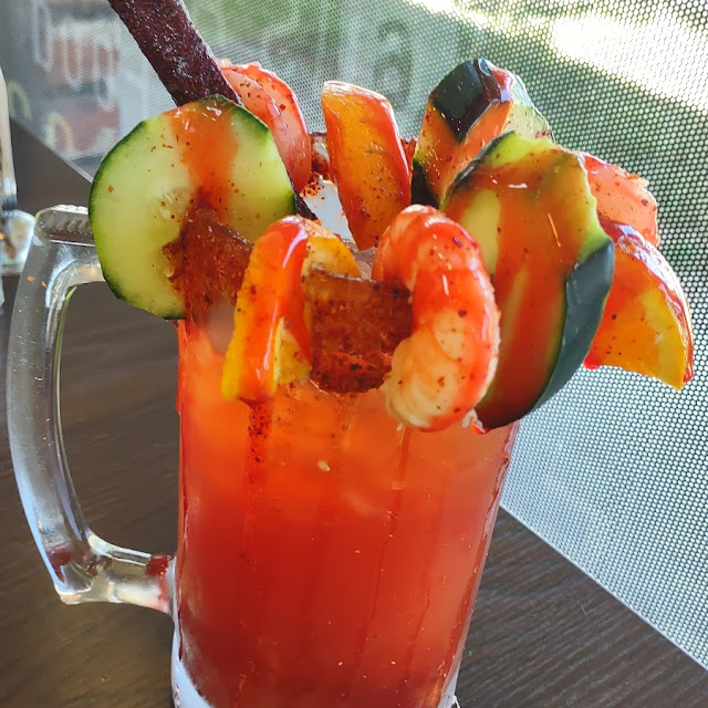 Michelada w Shrimp