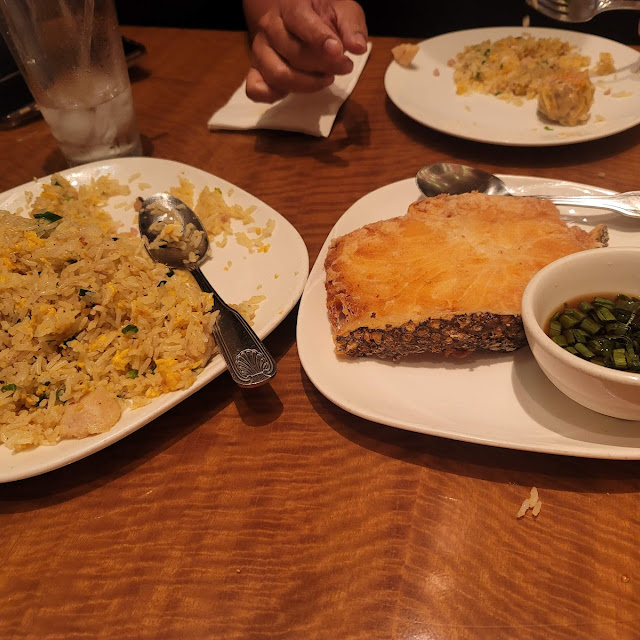 Anchovy and Chicken Fried Rice