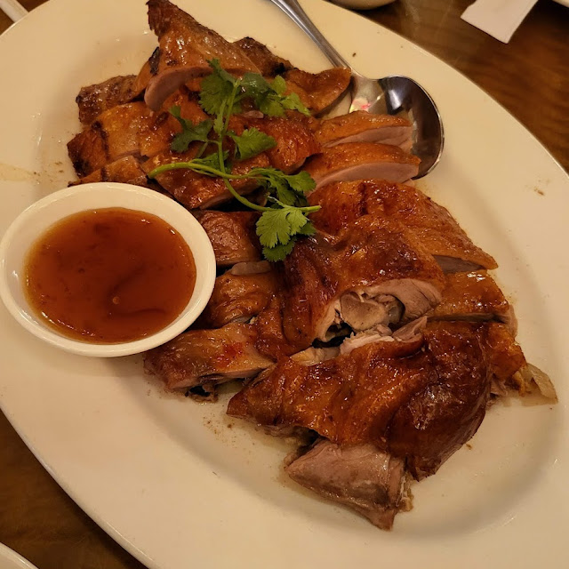 Half Roasted Duck