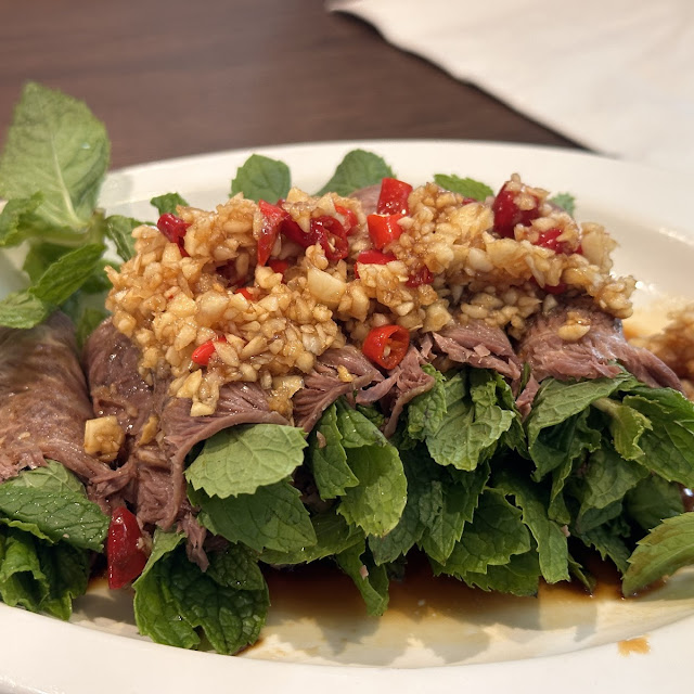 薄荷牛肉beef roll with mint