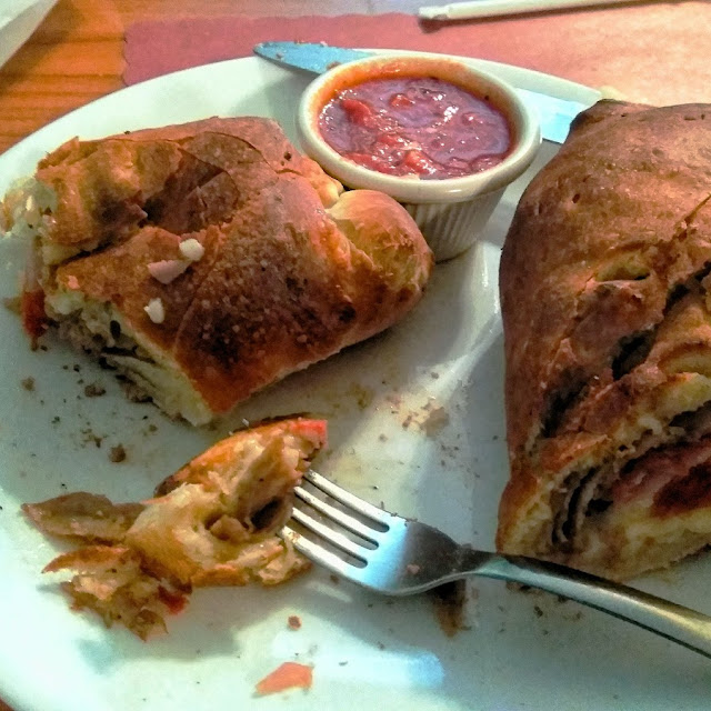 Stromboli Pepperoni Roll