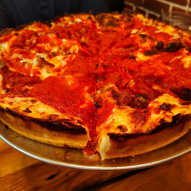 Chicago Style Deep Dish Pizza