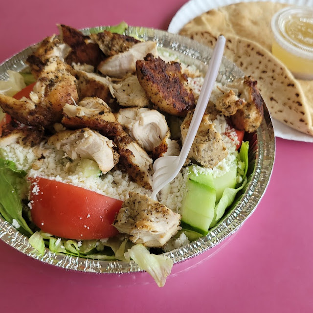 Chicken Kabob Salad