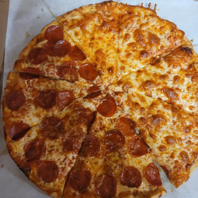 Half Cheese Half Pepperoni