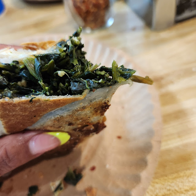 Spinach Calzone