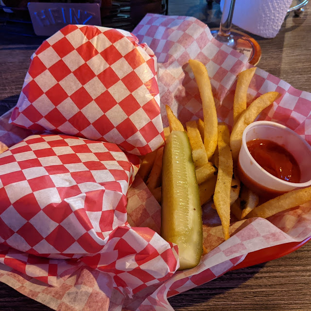 Double Slaw Burger Basket