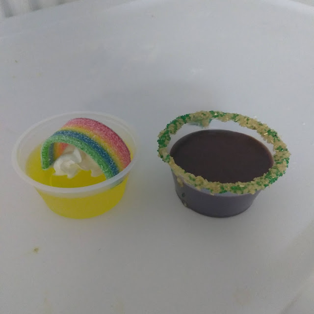 Over the Rainbow Shot St Pattys Special and Jameson Pudding Shot St Patty's Day Special