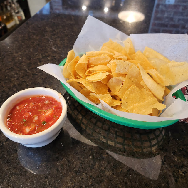 Chips and the Special Spicy Salsa
