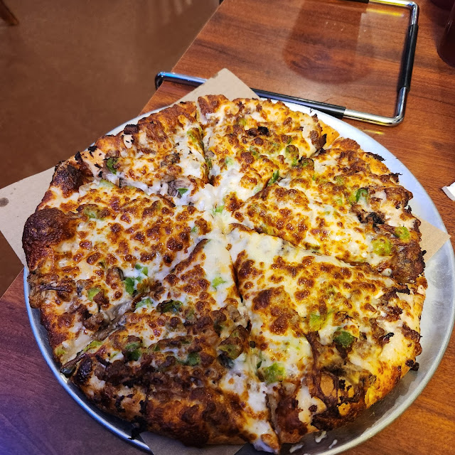 Philly Cheesesteak Pizza