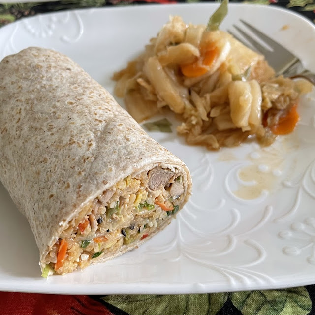 Sesame Chicken Wrap