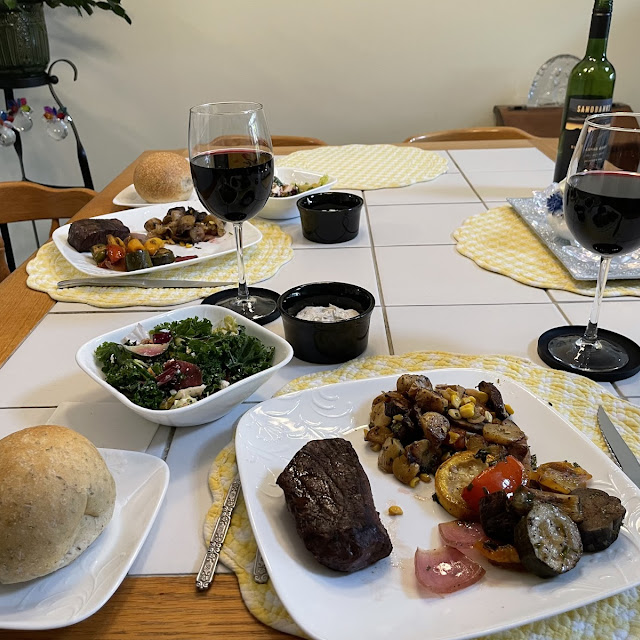 Steak Dinner Kit Plated