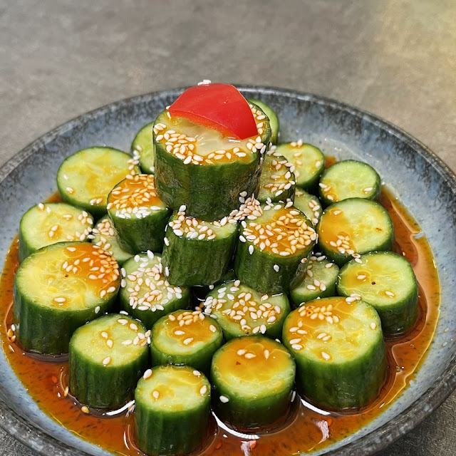 Cucumber Salad Contain Peanuts 小黄瓜