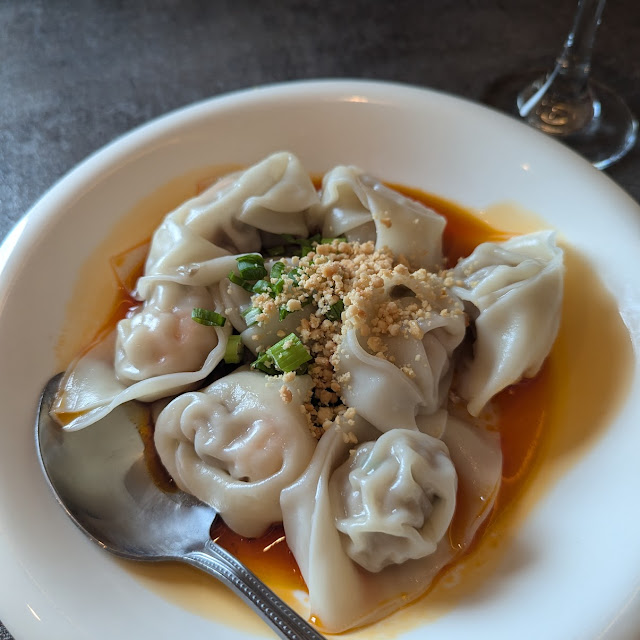 Spicy Pork and Shrimp Wontons
